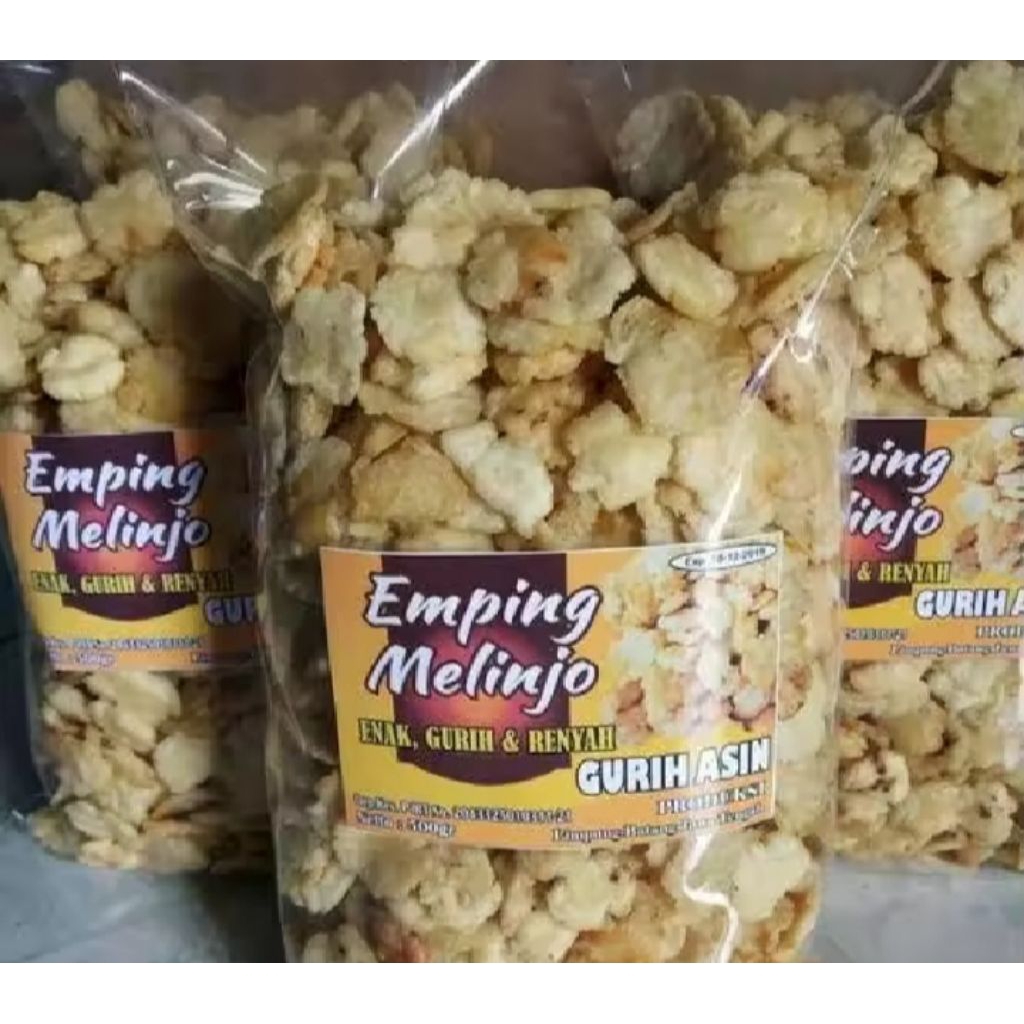 

EMPING MELINJO ASIN GURIH 500 GRAM SIAP MAKAN//HARGA TERMURAH
