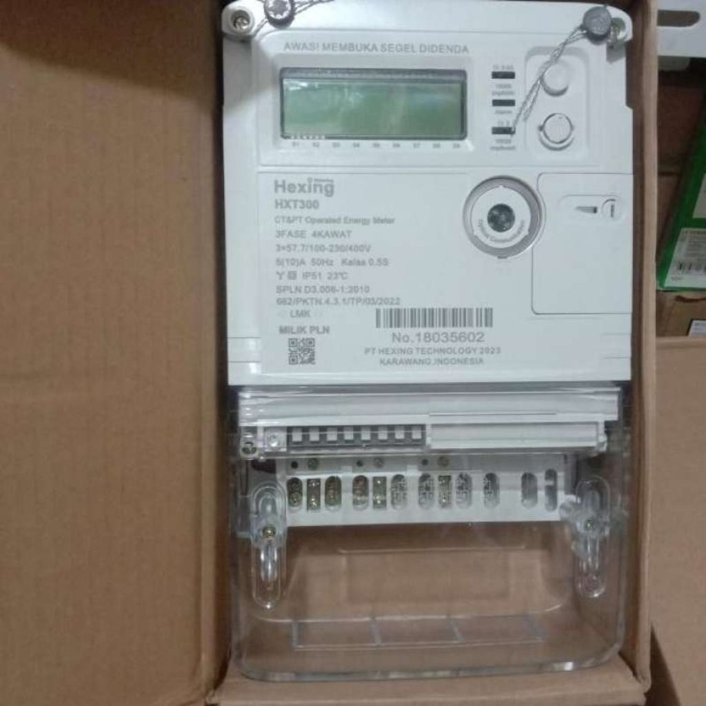 kwh meter hexing 5.10A 3phase
