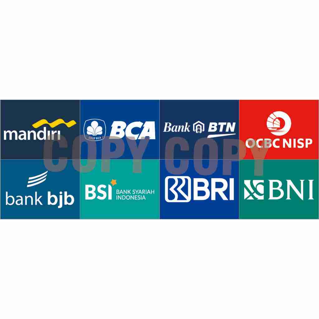 

STIKER LOGO-LOGO BANK (UNTUK PESANAN CSTOM BISA CHAT ADMIN ATAU TULIS DI CATATAN PEMBELIAN)