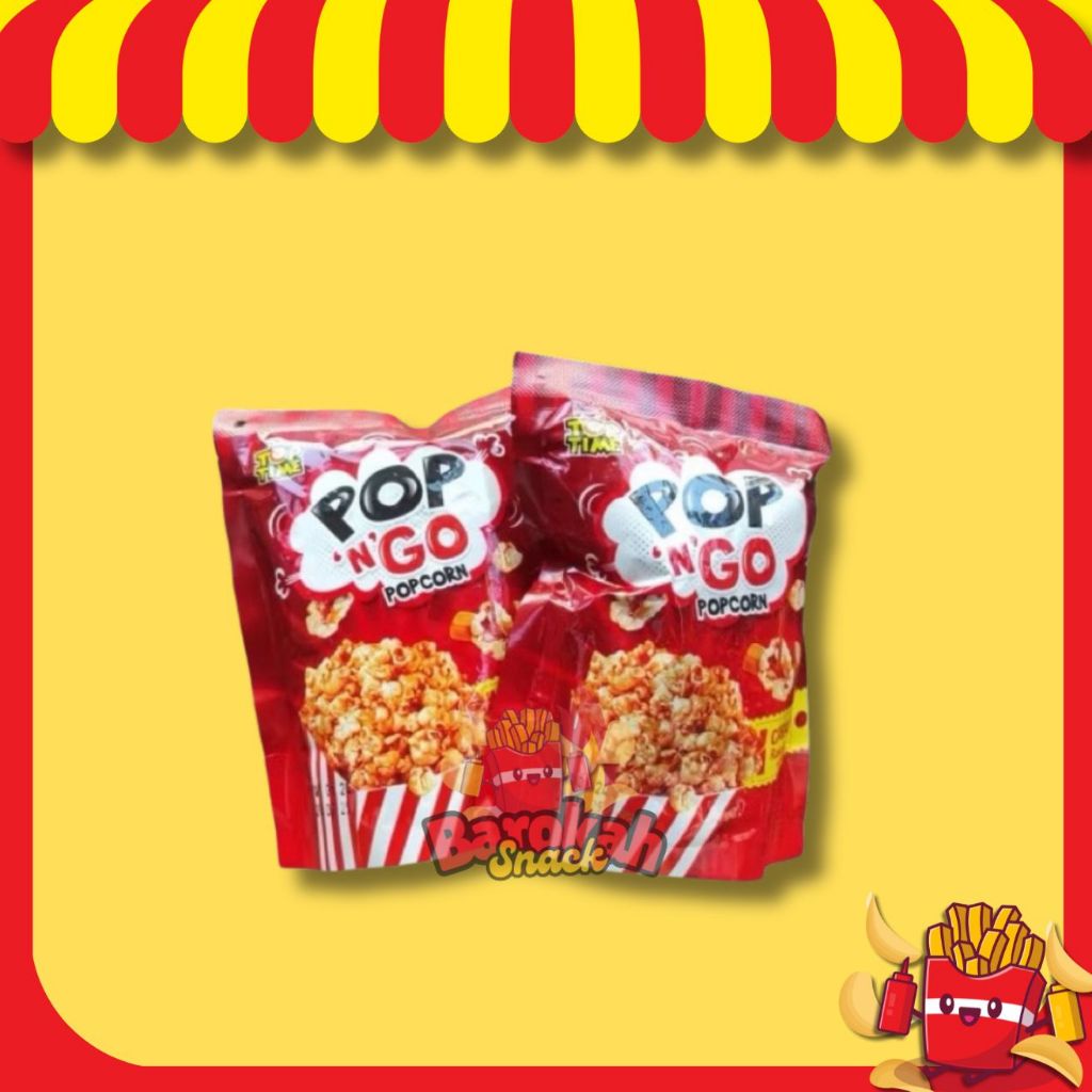 

POP 'N GO POPCORN 2000 / JAJAN VIRAL / SNACK HARIAN / CHIKY / RENTENG / SNACK ANAK ANAK / COKLAT WARNA WARNI