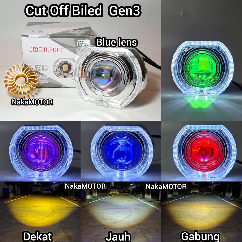 IBRIGHT D110 Projie Biled Gen 3 Blue Lens