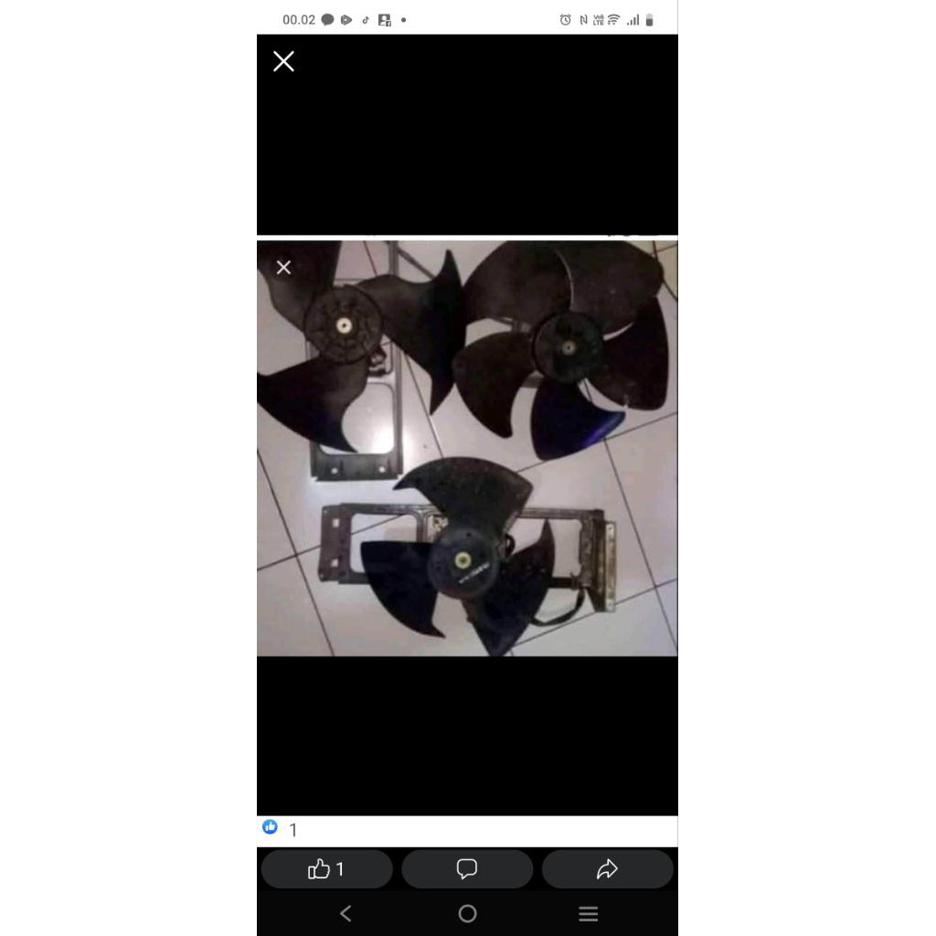 kipas blower Tinggal baling" 2 dan 3 ukuran 1pk&1,5pk