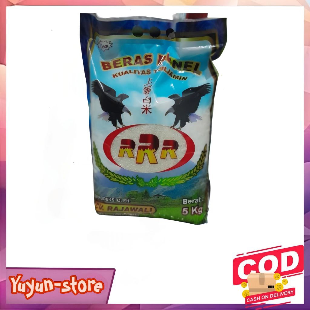 

Promo Beras Rajawali RRR Berkualitas Biru/Merah 5kg Rice