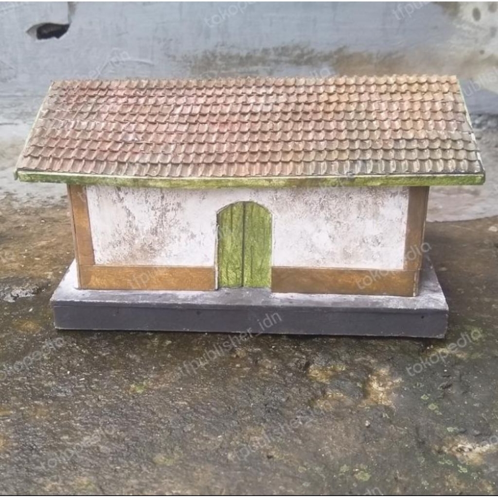 Miniatur / Diorama / Maket / Replika Rumah Lama A
