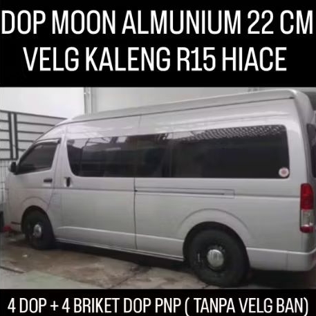 DOP MOON VELG KALENG PCD 6X139 - DOP MOON VELG KALENG HIACE R15  DAN HILUX R16 R17