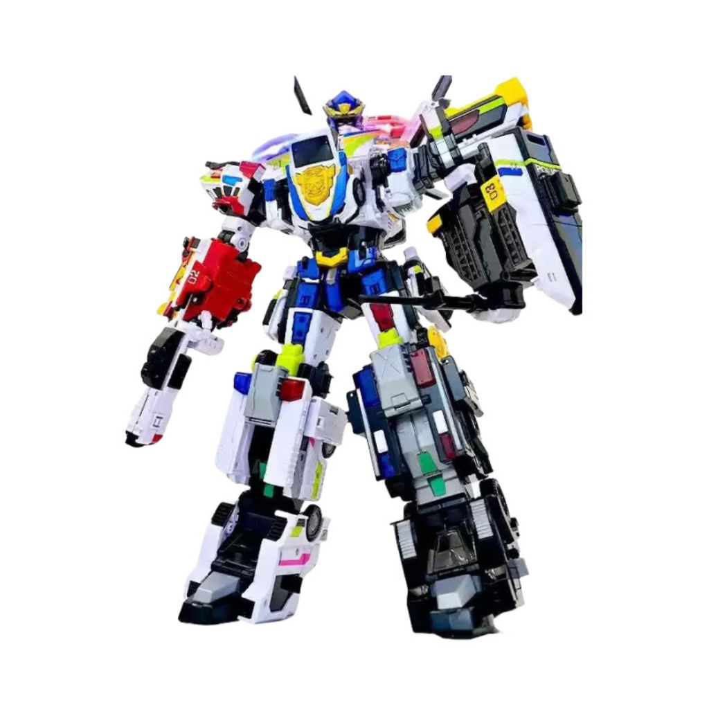 Robot Miniforce Justice Titan Super Jumbo +-43cm 5in1 Original Licenced LED SOUND