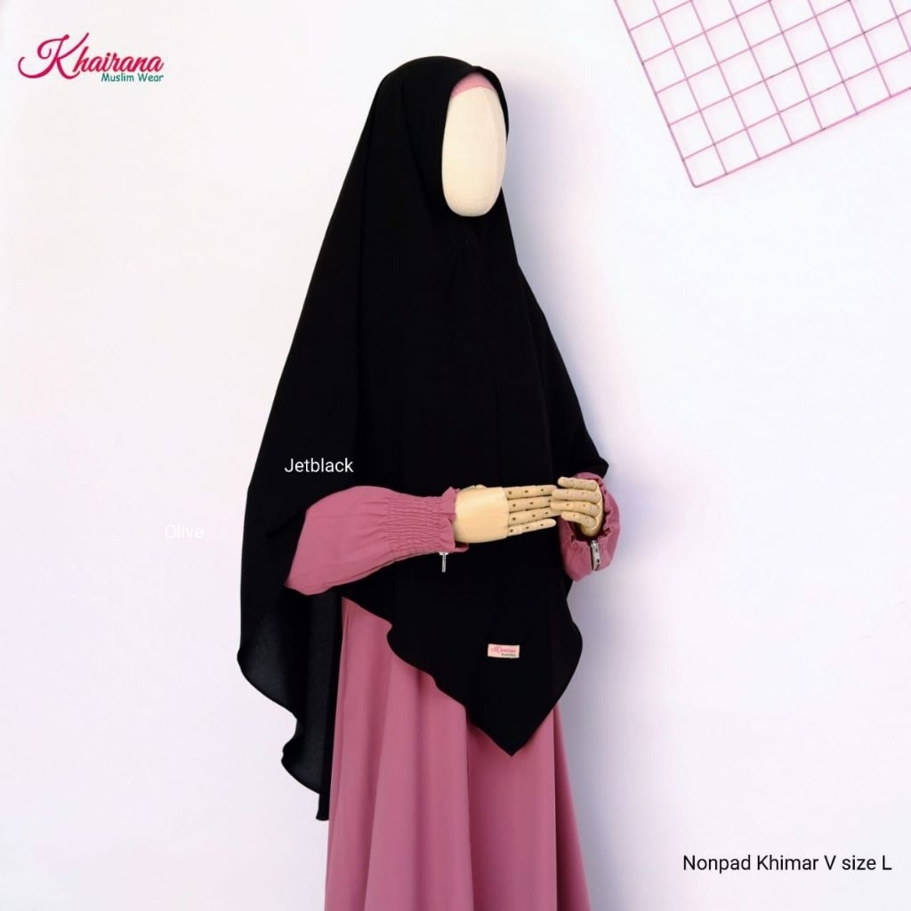 Khimar V Khairana Size L