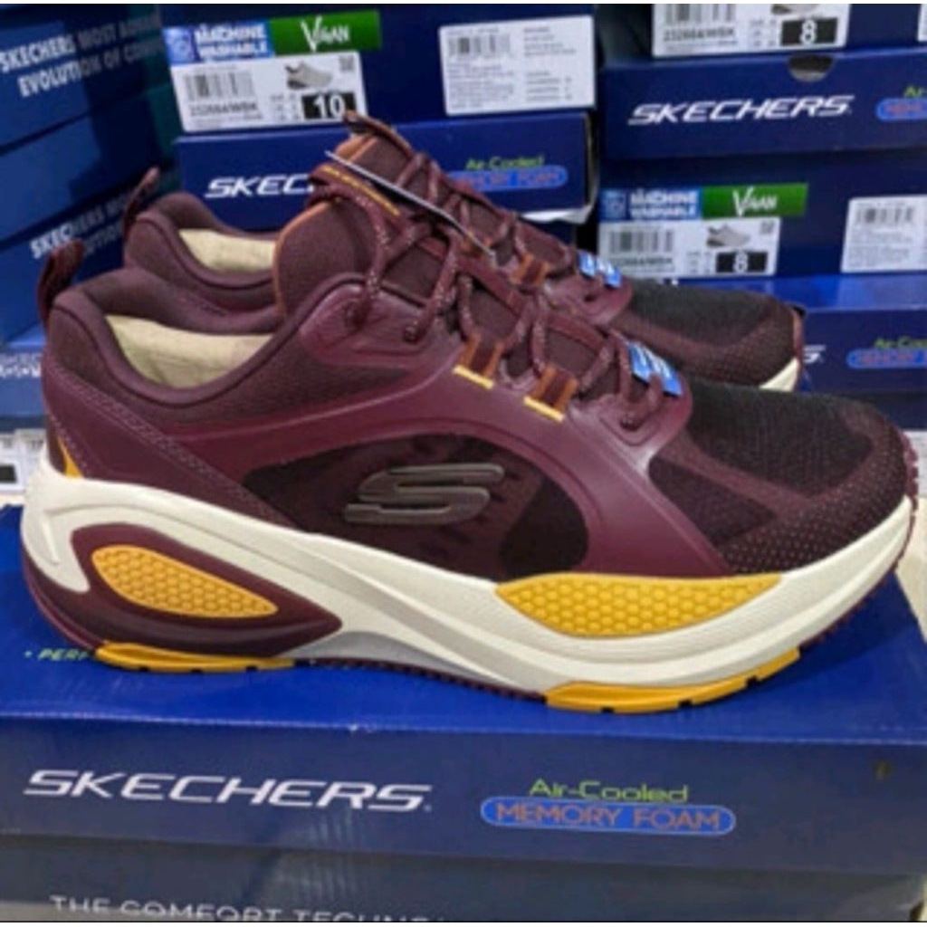 Sepatu Running Pria Skechers Octus Odeon 232736 BUGD Original