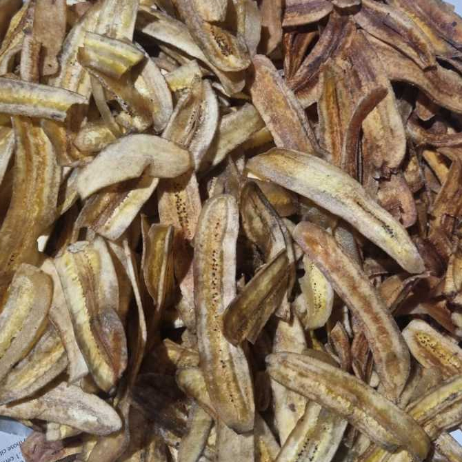 

makanan cemilan kripik pisang gurih asin 50 gram