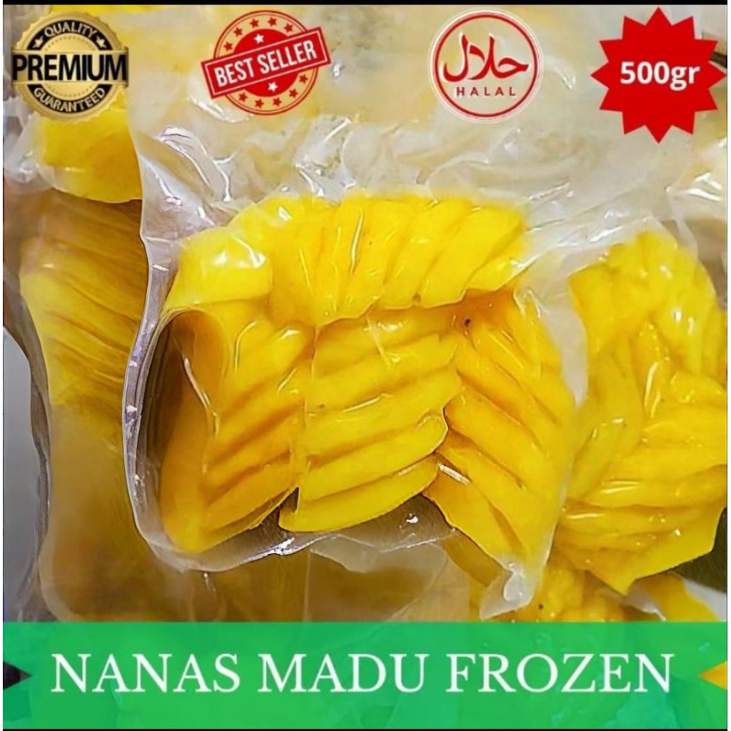 

Nanas Madu Frozen 500 gram Premium