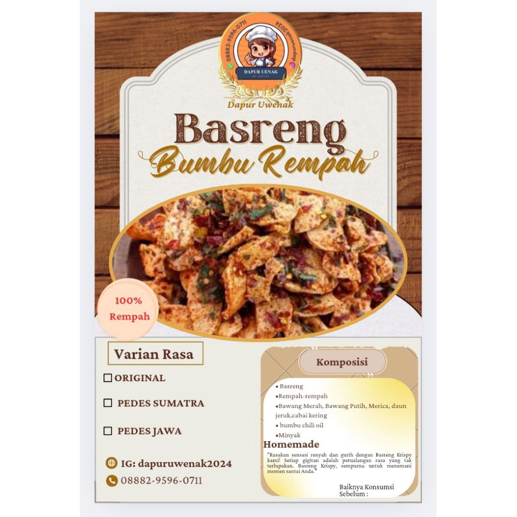 

Basreng Rempah Nusa