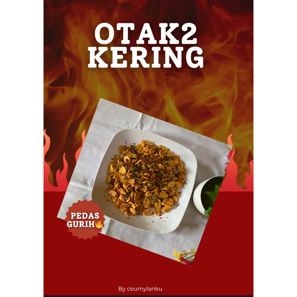 

Otak-otak kering