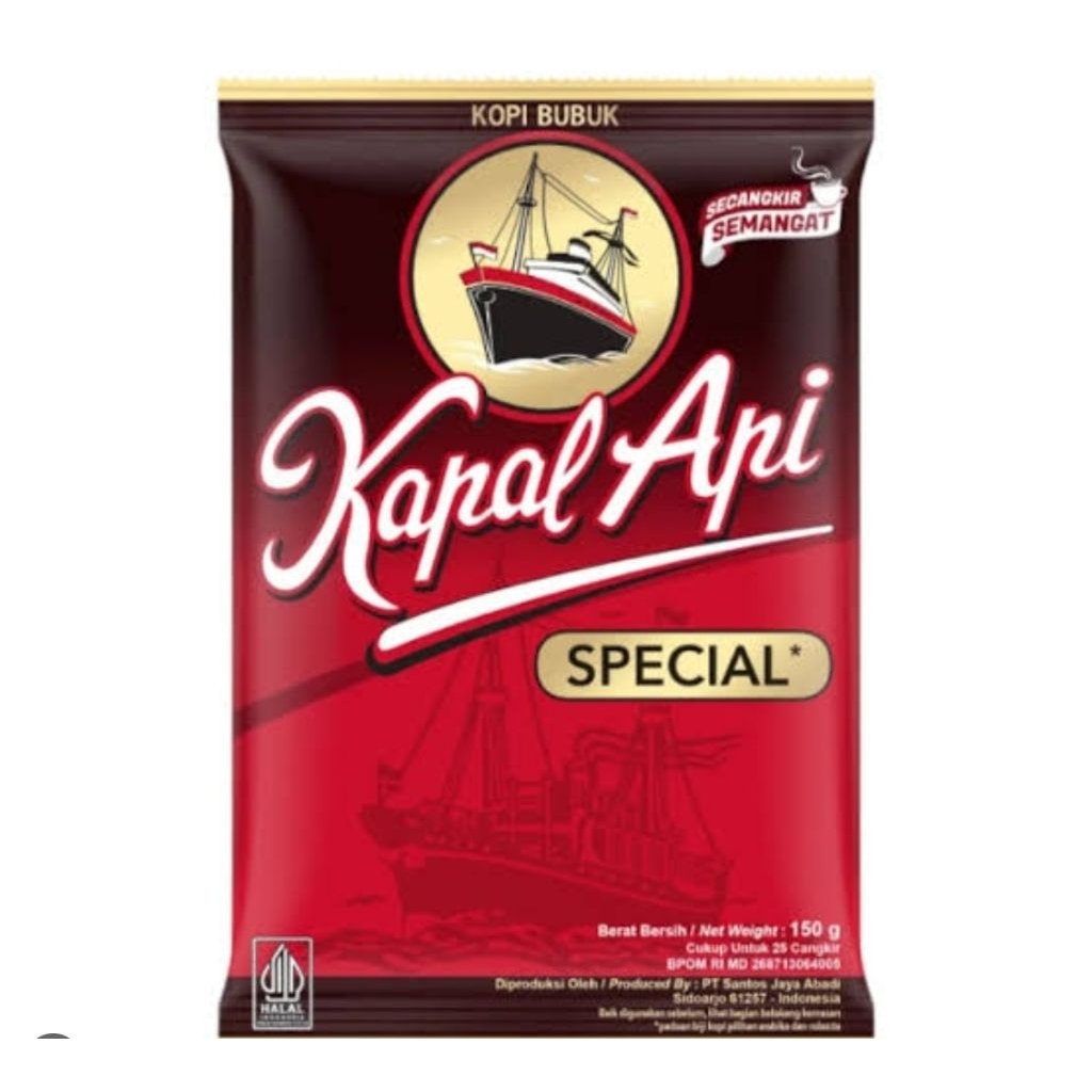 

KOPI KAPAL API BUBUK TANPA GULA 150GRAM