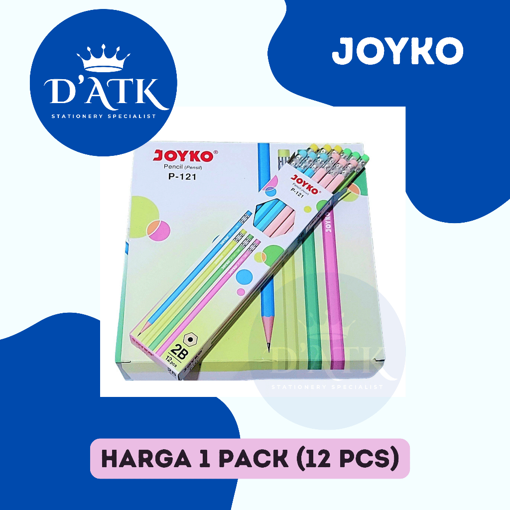

PENSIL JOYKO 2B P-121 1 PACK (12 PCS)