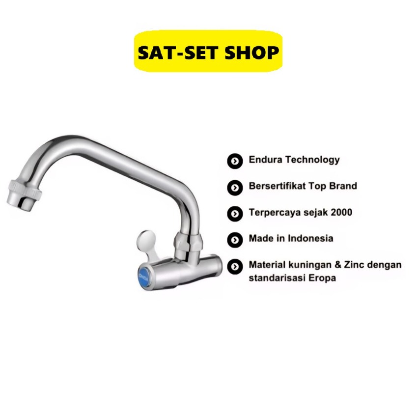 Onda Kran Dapur V 636 T / Kran Cuci Piring Model Angsa V 636 T ONDA