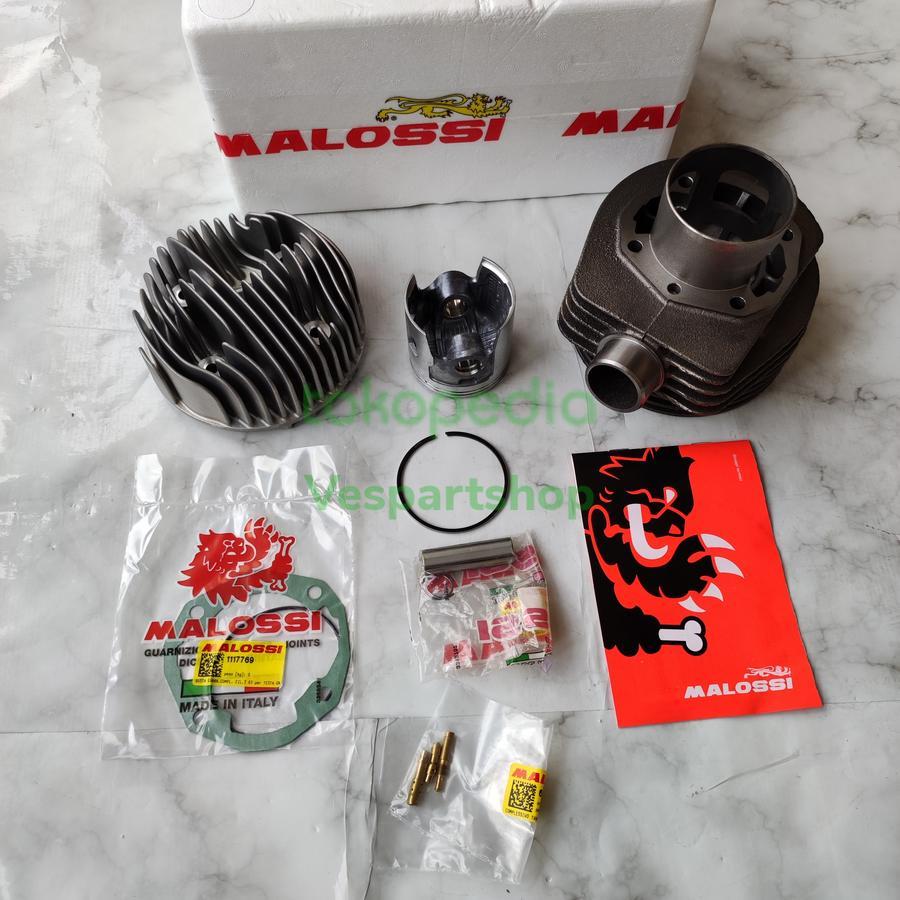 Blok Set Malossi Sport 177 cc Cast Iron utk Vespa PX Excel dkk