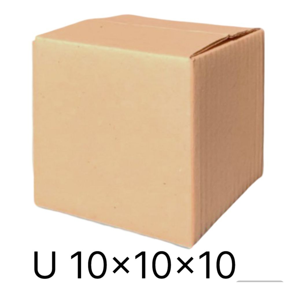 

Kardus Box Packing Polos Baru 10x10x10