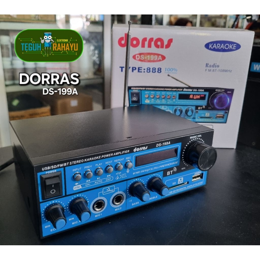 POWER AMPLIFIER DORRAS DS 199A /MINI AMPLI/ POWER MINIATUR