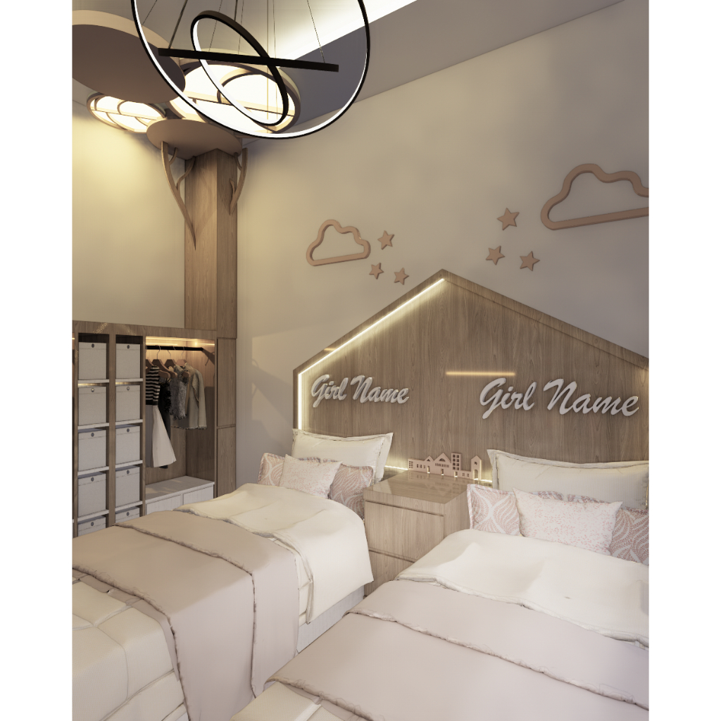 JASA DESAIN INTERIOR KAMAR ANAK KIDS BEDROOM