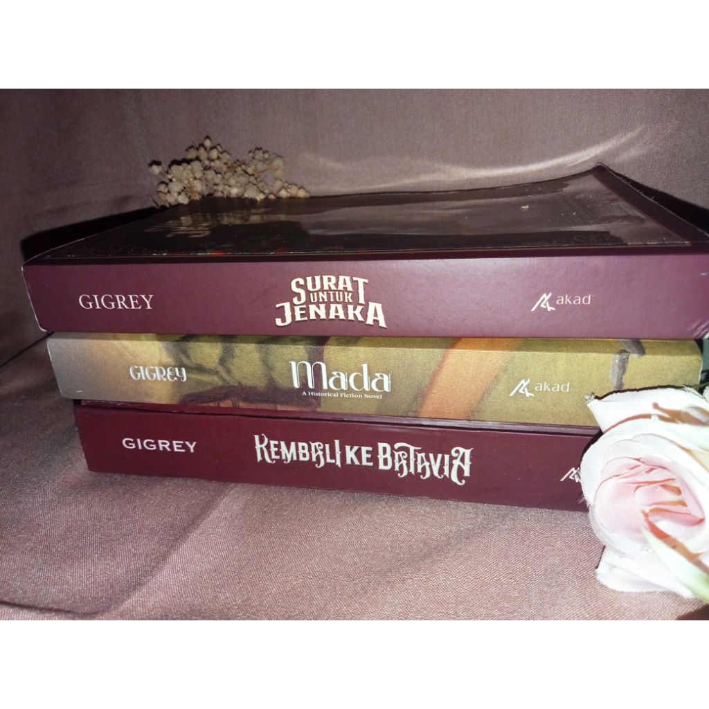 Preloved novel kembali ke Batavia Gigrey HC