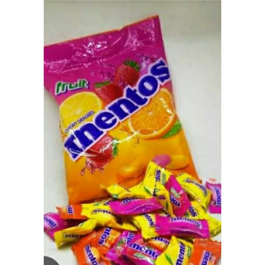 

Mentos Mint,fruit Bag isi 50butir