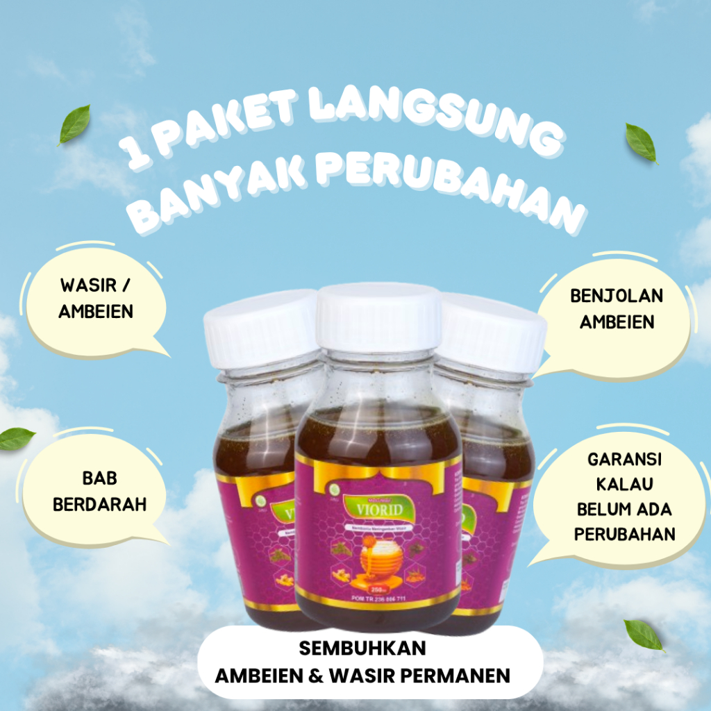 Langsung Kempes Viorid Obat Ambeien Wasir Paling Ampuh Herbal Ambeyen Luar Dalam Stadium 1 2 3 4 Cep