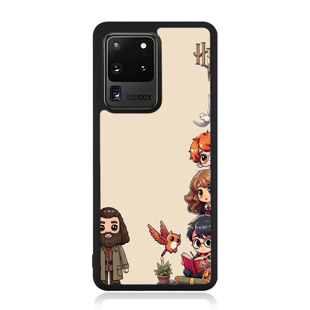 Case Samsung Galaxy Note Series Note 20 10 9 8 7 Edge Plus Ultra Tpu Rubber Custom Harry Potter Char