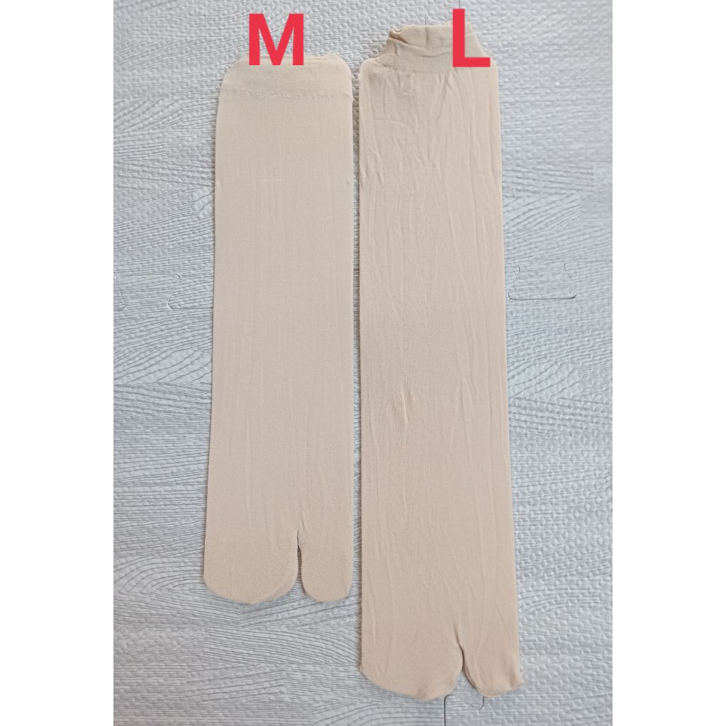 kaos kaki stoking jempol muslimah, kaos kaki stoking panjang wanita, kaos kaki stoking warna kulit