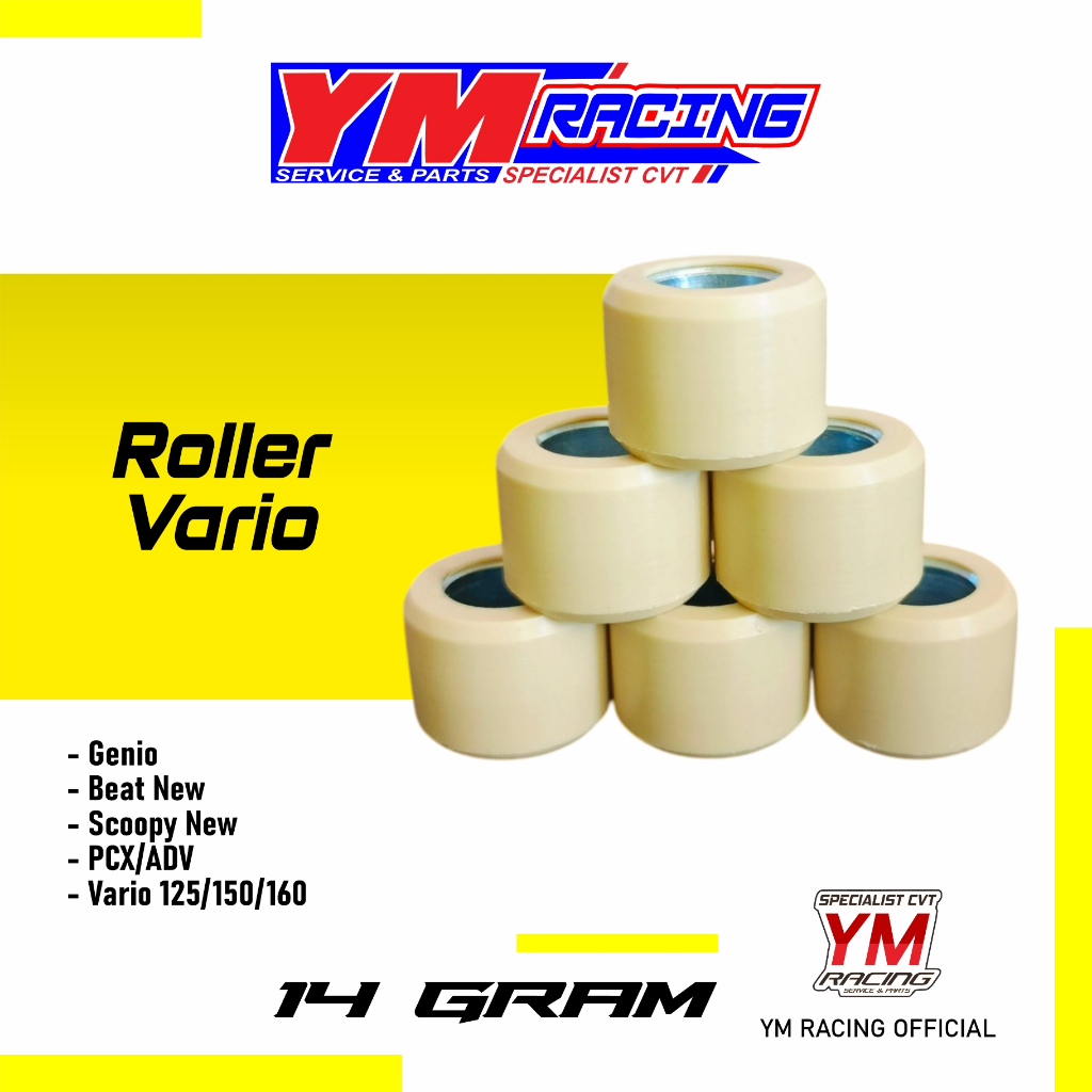 ROLLER 14 GRAM VARIO 125 KZR RACING | ROLLER VARIO 150 14 GRAM / ROLLER VARIO 160 14 G ( ROLLER PCX 