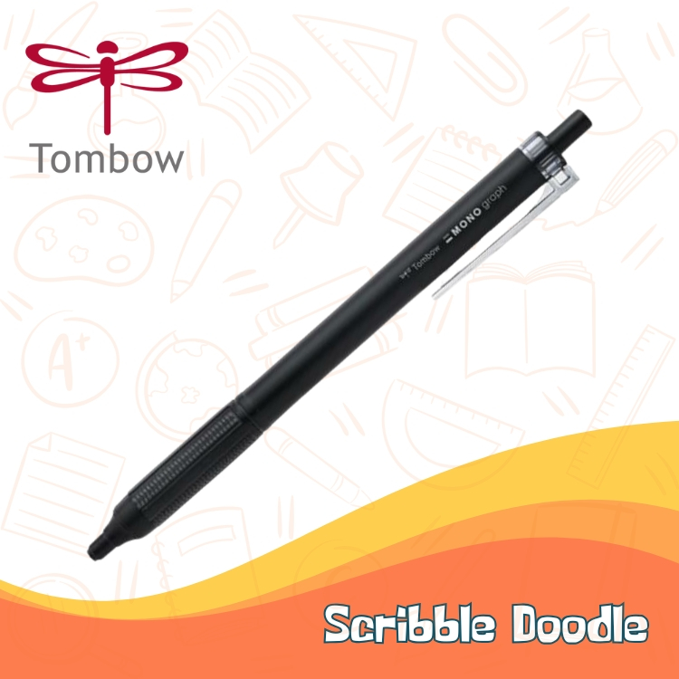 

TOMBOW Mono Graph Lite Grayscale Limited Edition Needle Tip Ballpoint Pen | Pulpen Monograph