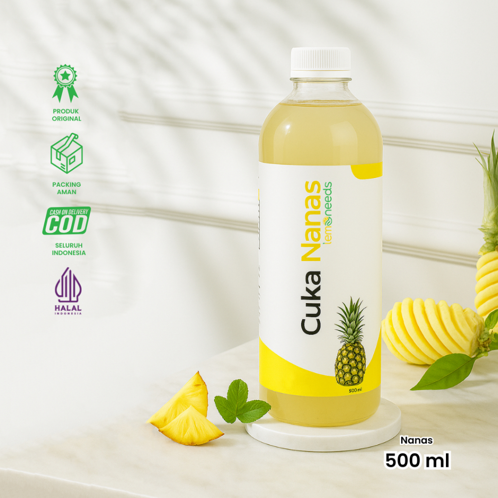 

Lemoneeds Cuka Buah Nanas 2x250ml