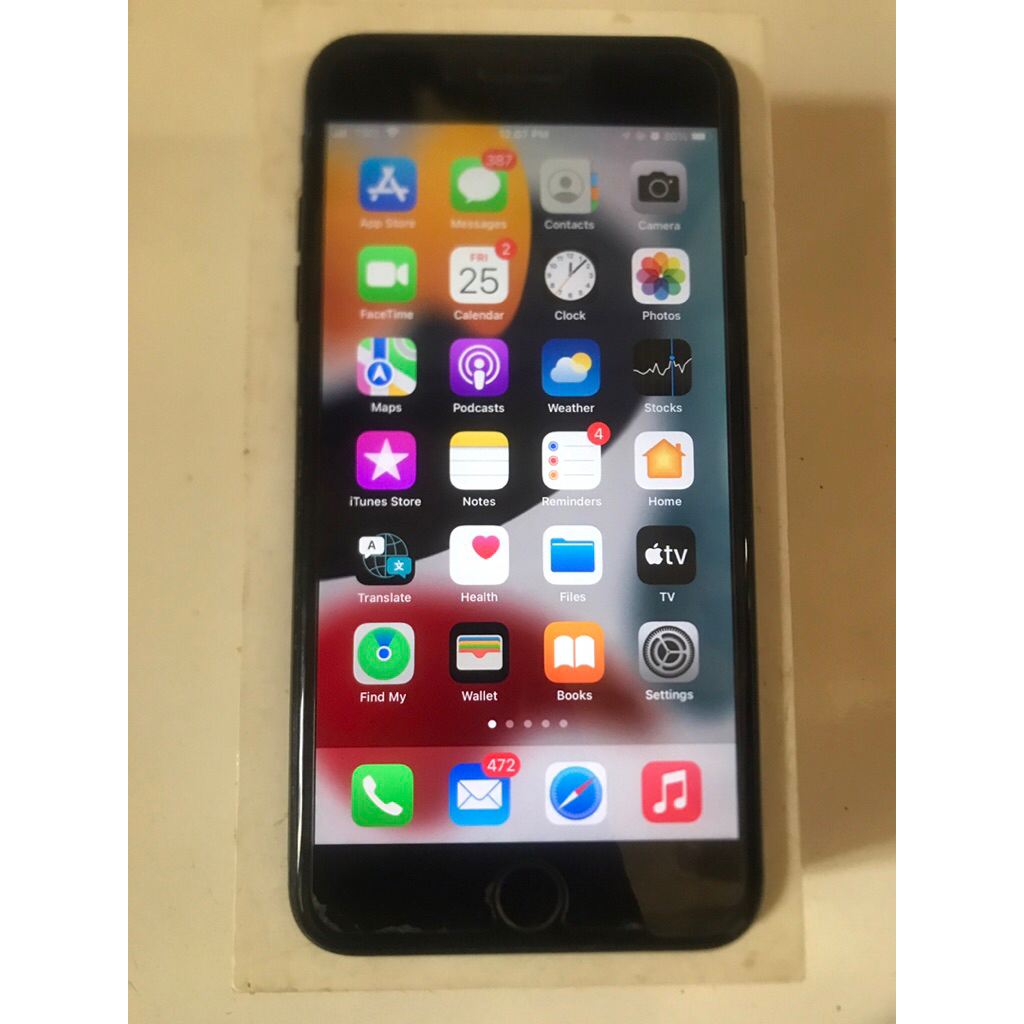 iPhone 7 Plus Jet-Black 128GB exiBox