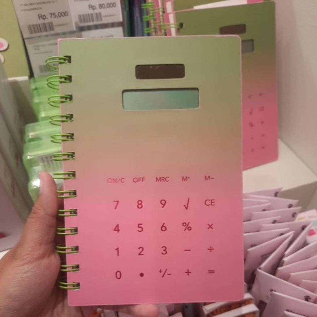 

NOTEBOOK & CALCULATOR