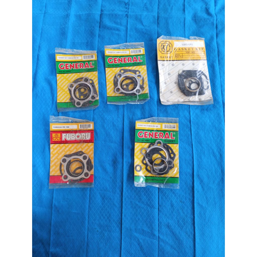 perpak paking blok Yamaha RX 100 / perpak blok atas RX 100