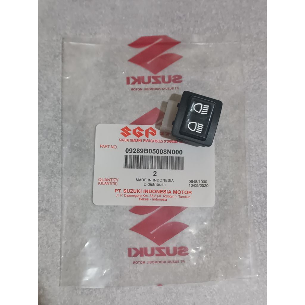 TOMBOL DIM SAKLAR DIMMER (SUZUKI) MOTOR SMASH, SHOGUN 110 DAN SHOGUN 125