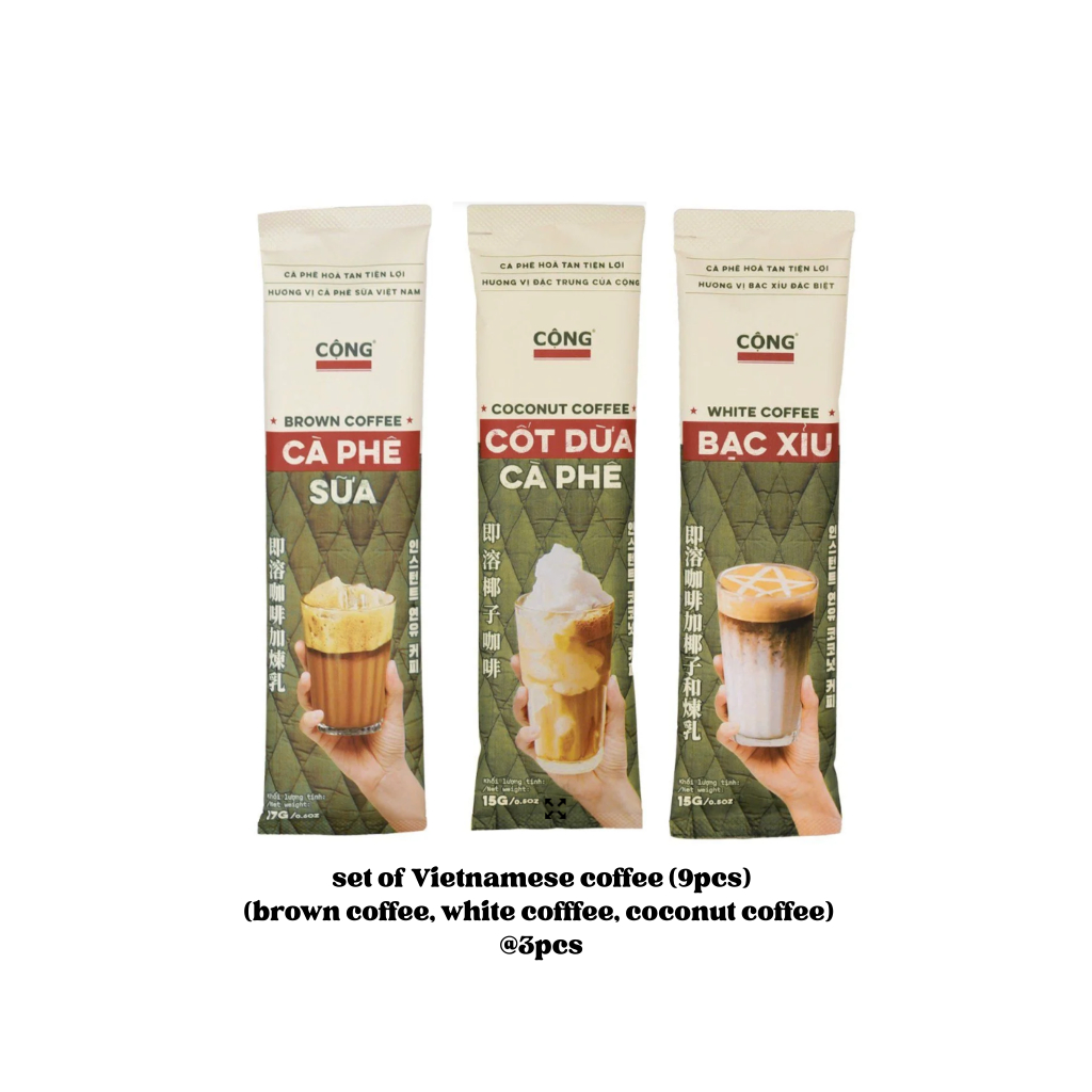 

Kopi Vietnam CONG Coffee vietnamese coffee kopi instant brown coffee coconut coffee