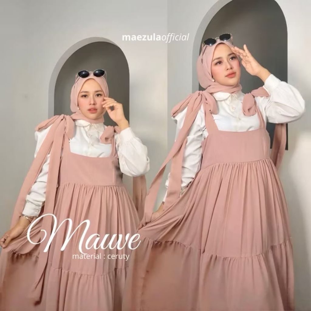 HANA OVERALL NEW ARRIVAL MAEZULA DRESS PANTAI BAJU PANTAI