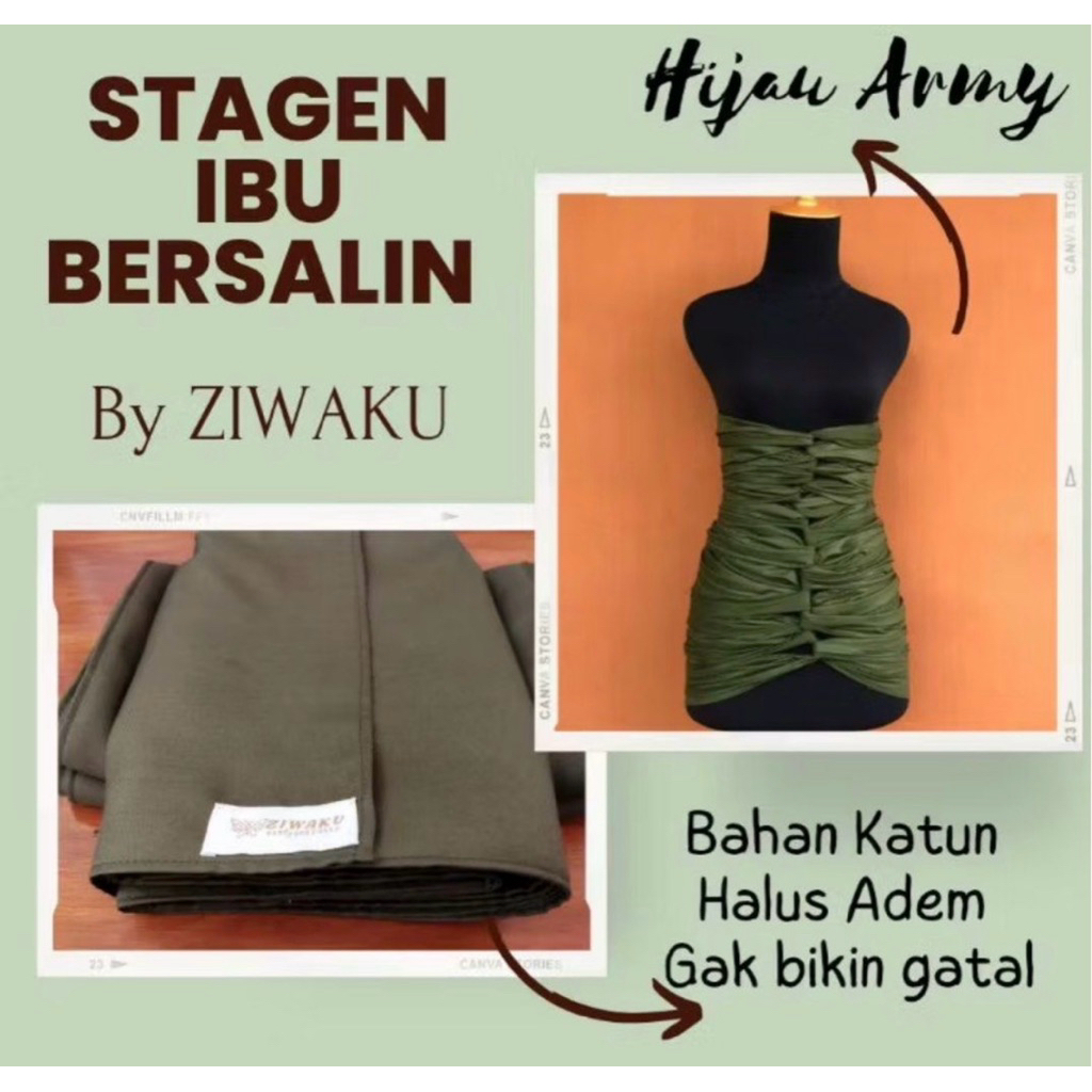 Premium Stagen Bengkung Andien 20 Meter - Preloved