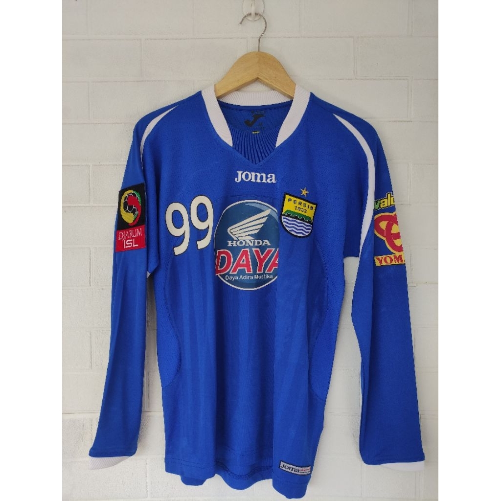 Jersey Persib Home 2010 Long Sleeve Original Player Issue