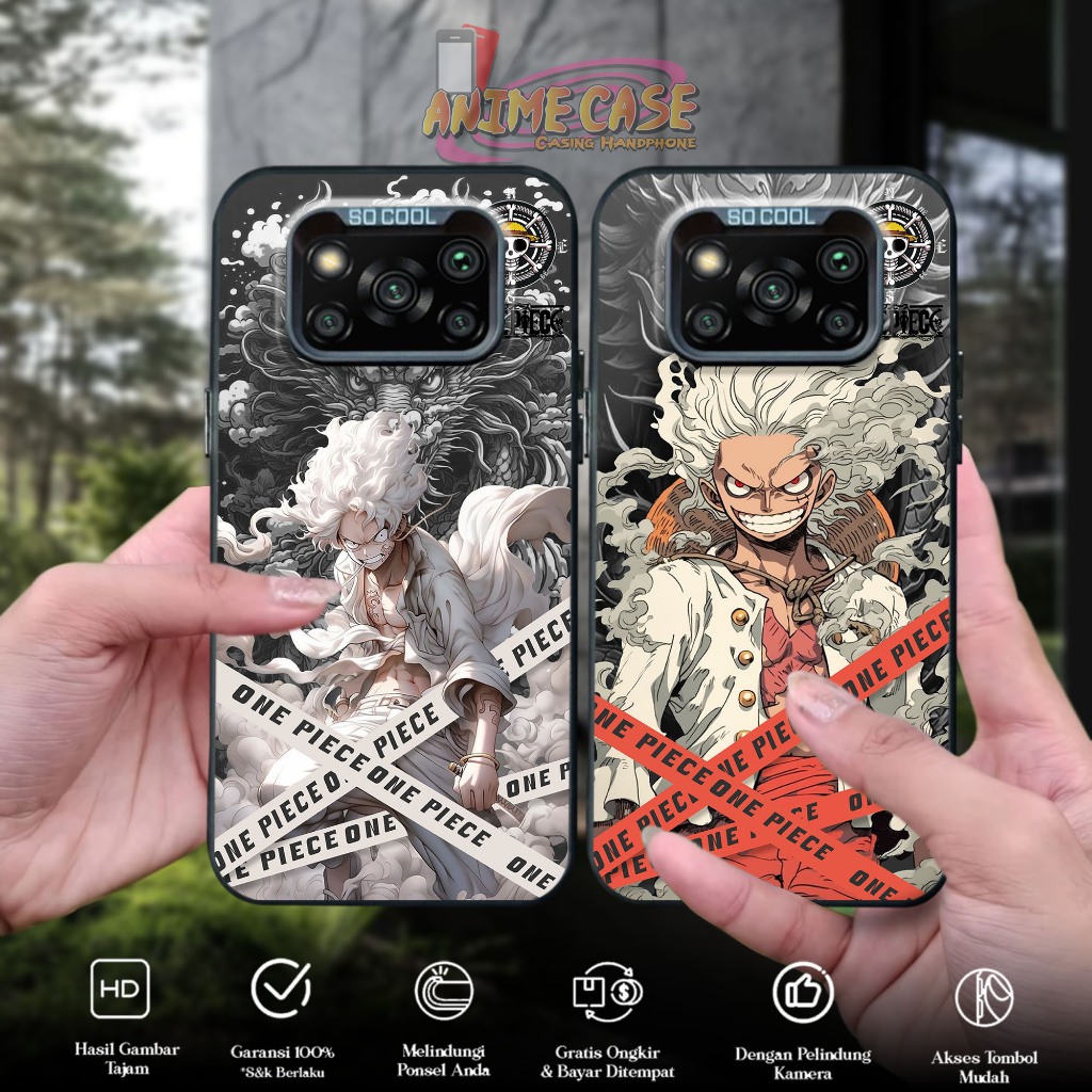 Premium Matte POCO X3 X3 NFC X3 PRO Motif LUFY Hard Casing Hp Anime Case Case Socool IMD Softcase Hp