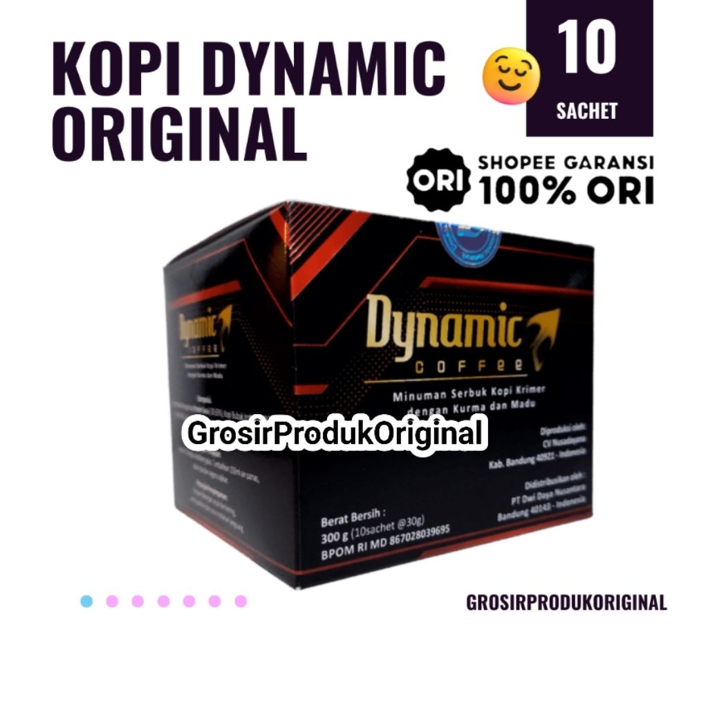 

[100% ASLI] Kopi Dynamic Original Kopi Dinamik