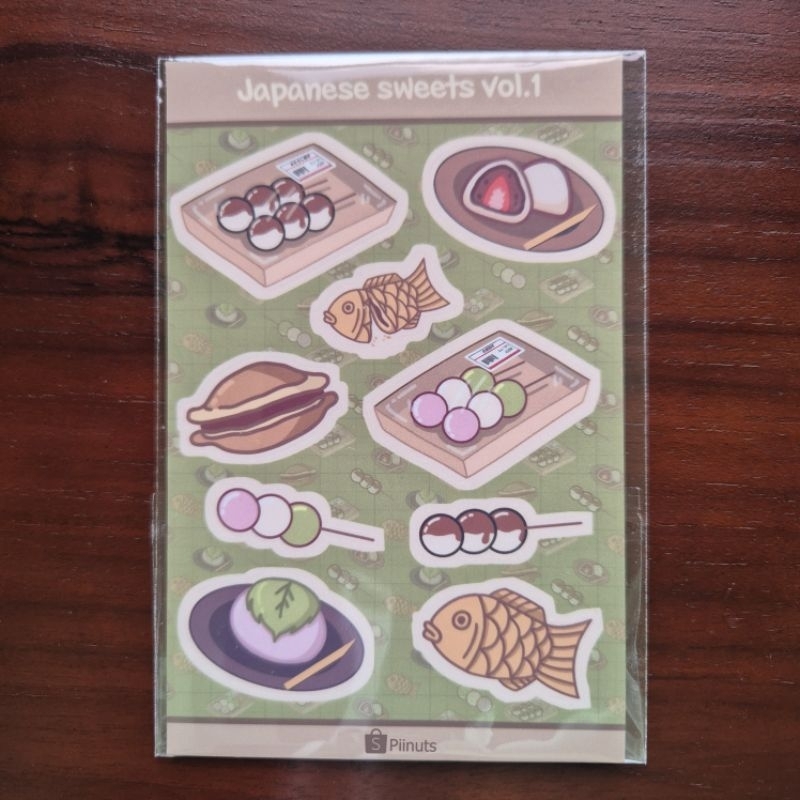 

Japanese sweets sticker set
