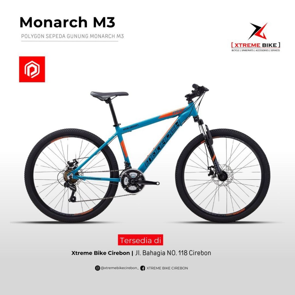 Sepeda MTB 26" Polygon Monarch M3 - Sepeda Gunung