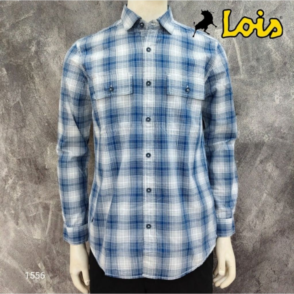 Kemeja LOIS Lengan Panjang ORIGINAL (New Arrival)