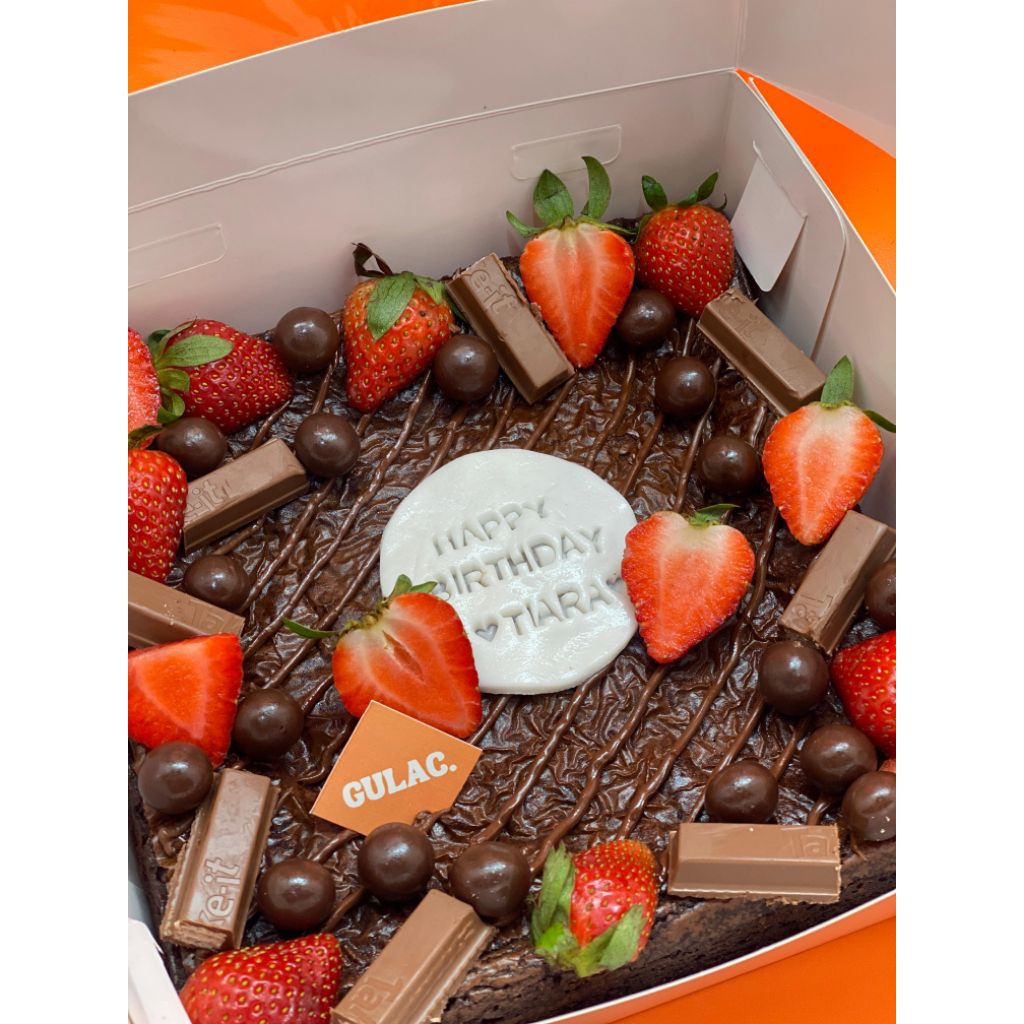

Fudgy Brownies 20x20, 20x10, 10x10, 10x5