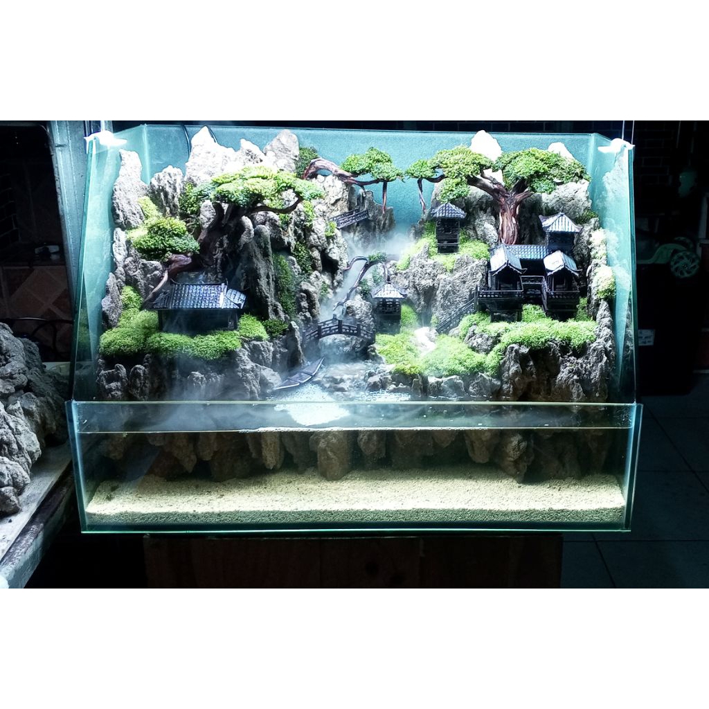PALUDARIUM 1 SET PAKET PALUDARIUM FULL SET 60 cm