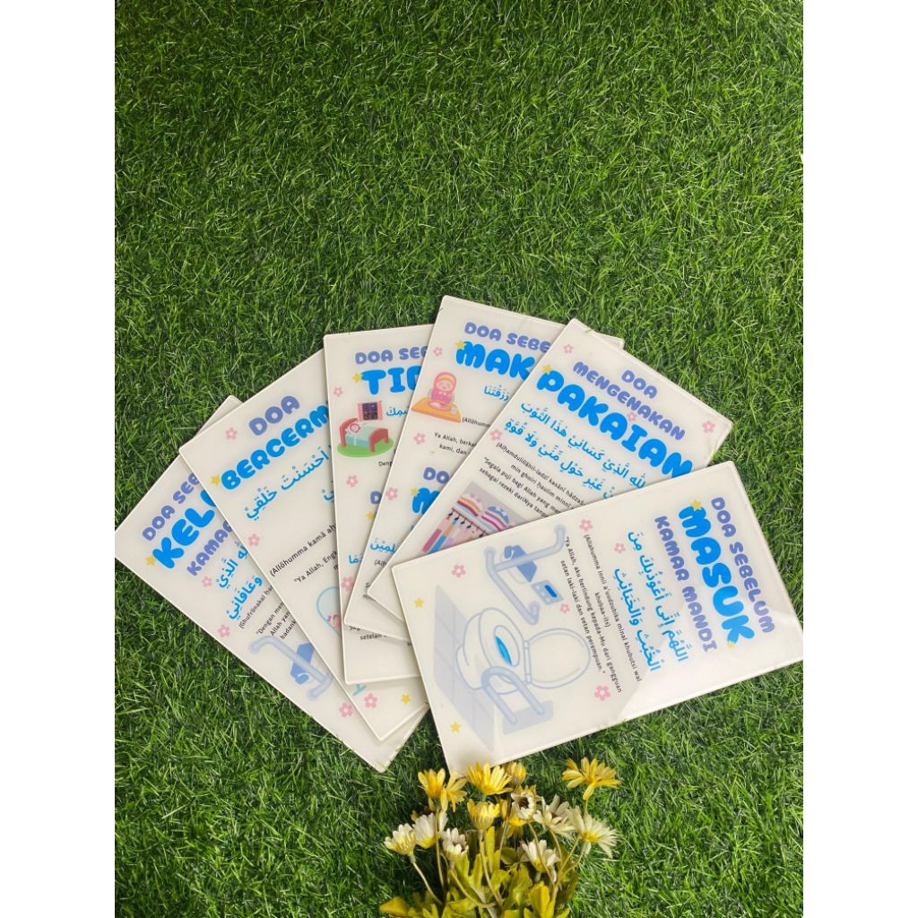 

Papan Nama Akrilik Hafalan Doa Harian Untuk Anak