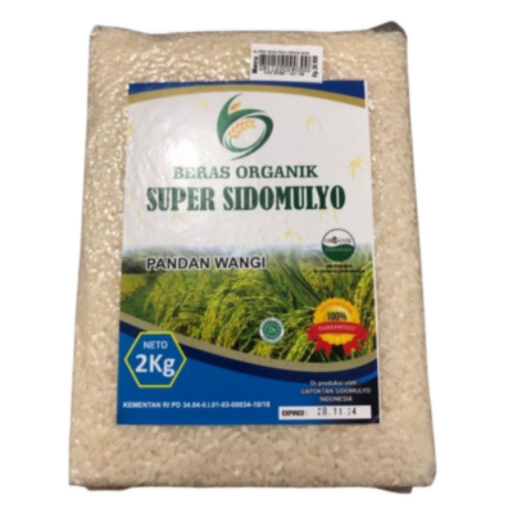 

Beras Organik Pandan Wangi Sidomulyo 2 kg