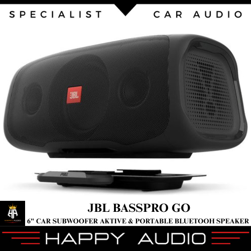 Subwoofer Aktif 6 Inch JBL BassPro Go 2 in 1 Car Bluetooth Speaker Mobil dan Speaker Outdoor Portabl