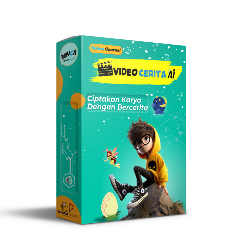 Video Cerita AI Ecourse Kuasai Pembuatan Vidio Animasi